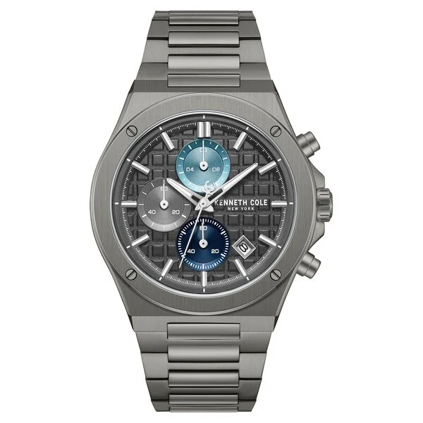 Sport Chronograph — Gunmetal Waffle Dial