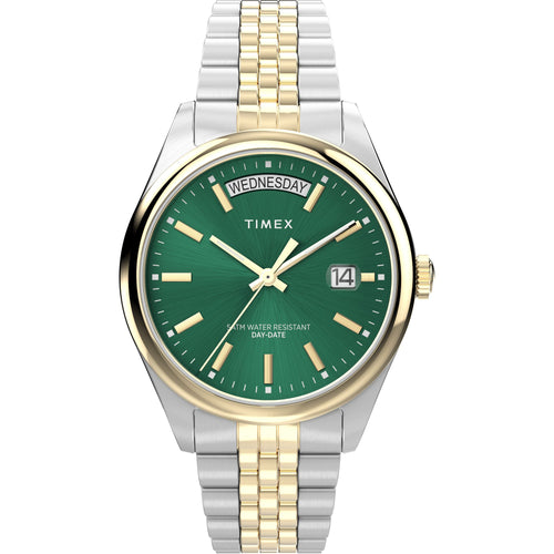 Legacy Day-Date — Green Dial Two-Tone