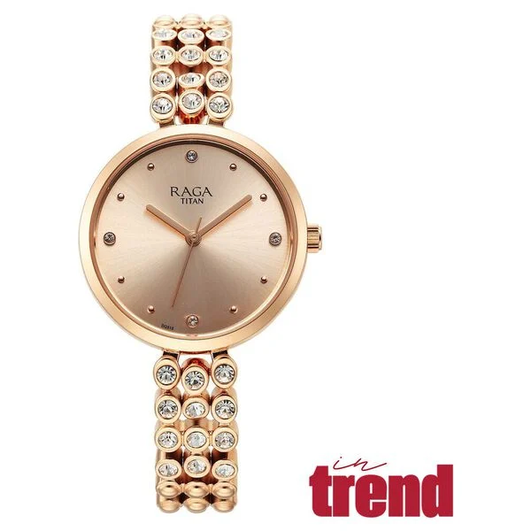 Raga Showstopper Analog — Rose Gold Dial